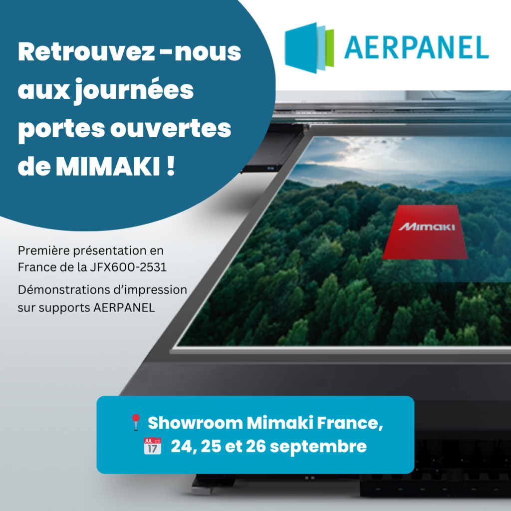 AERPANEL aux journées Mimaki