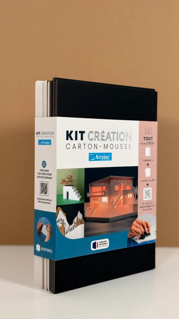 Kit création carton mousse Aerpanel